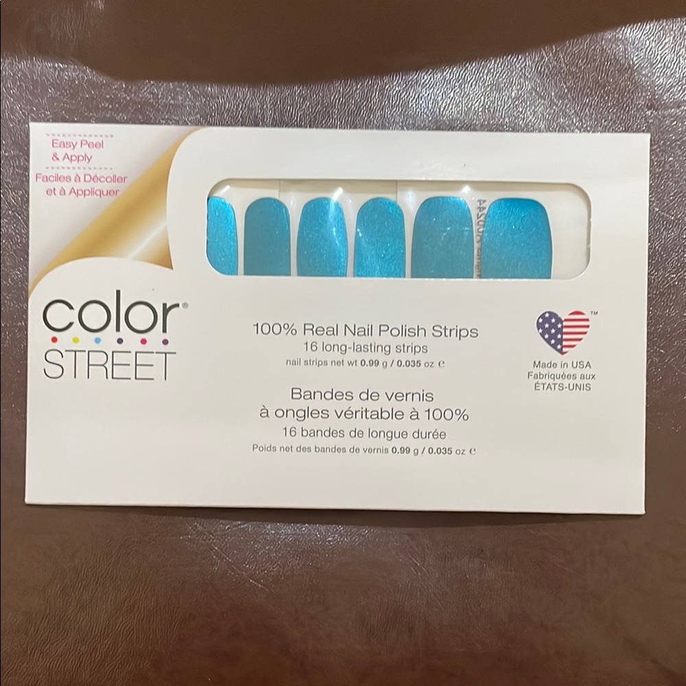 Color Street Aqua Nail Strips
